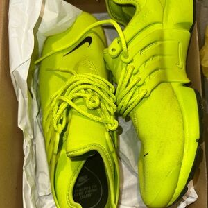 Nike Bright Yellow Athletic Shoes